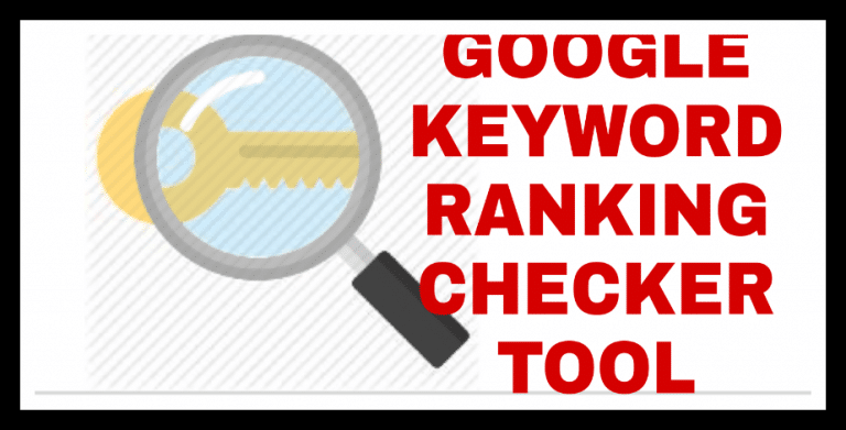 google keyword rank checker