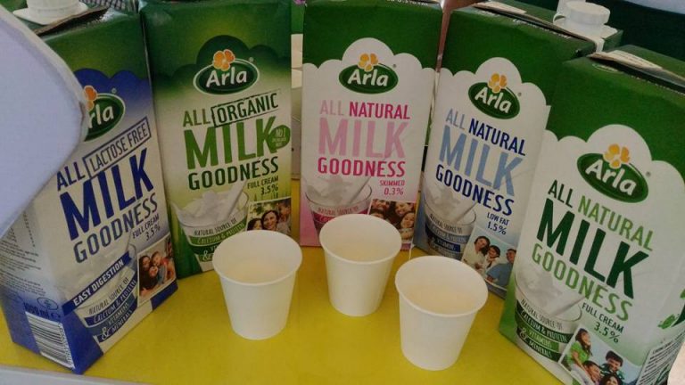 Arla wants to sell carbonated milk