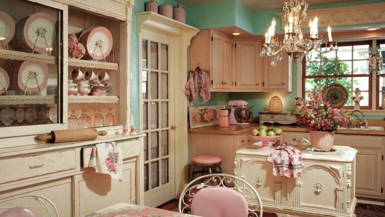 Kitchen in retro style