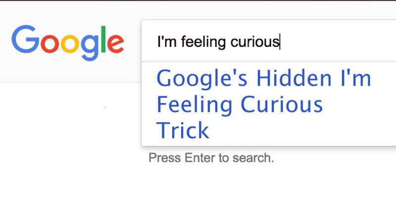 im feeling curious