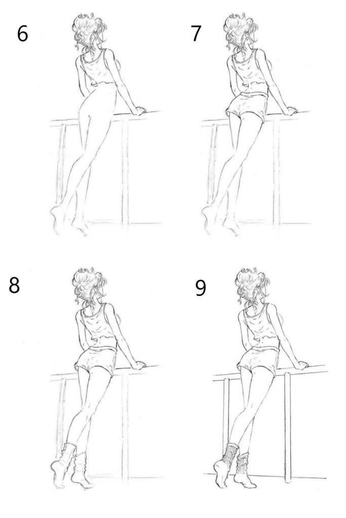 how to draw a girl