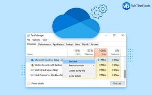 How to stop OneDrive from syncing in Windows 10