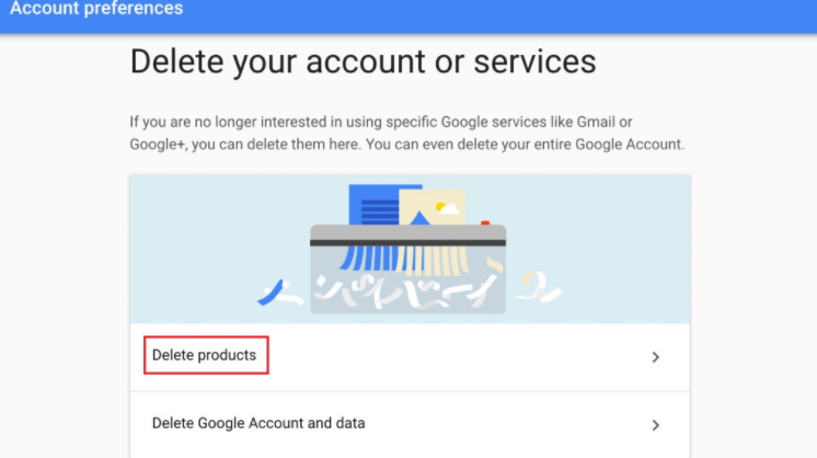 How to delete your Gmail accounts?