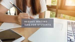Resume writing tips for students