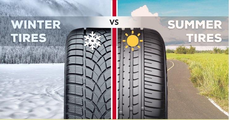 What Is The Basic Difference Between Summer And Winter Tyres And When To Switch?