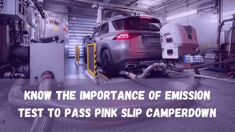 Know The Importance of Emission Test to Pass Pink Slip Camperdown