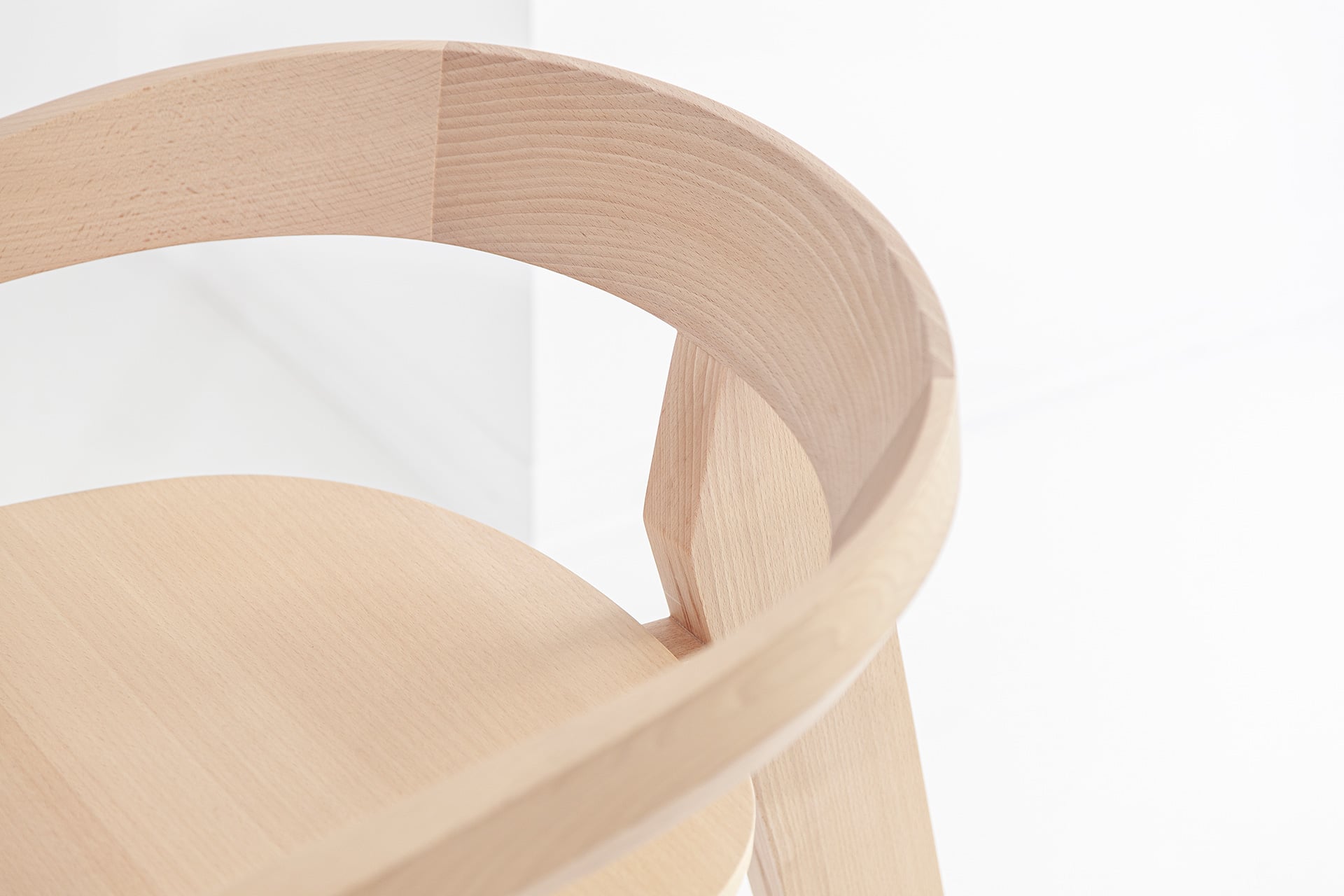Contemporary wooden chairs