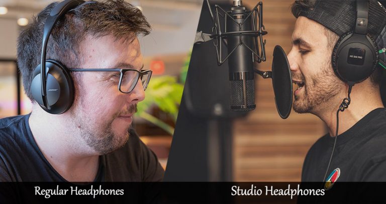 The Difference Between Studio headphones and Regular Headphones