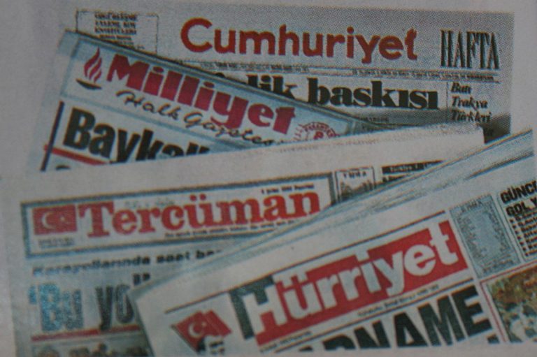 The Turkish newspapers