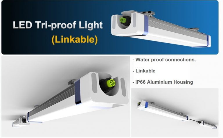 LED Tri-Proof Lights Provide Excellent Lighting Protection