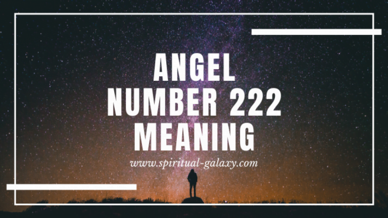 222 Angel Number Meaning