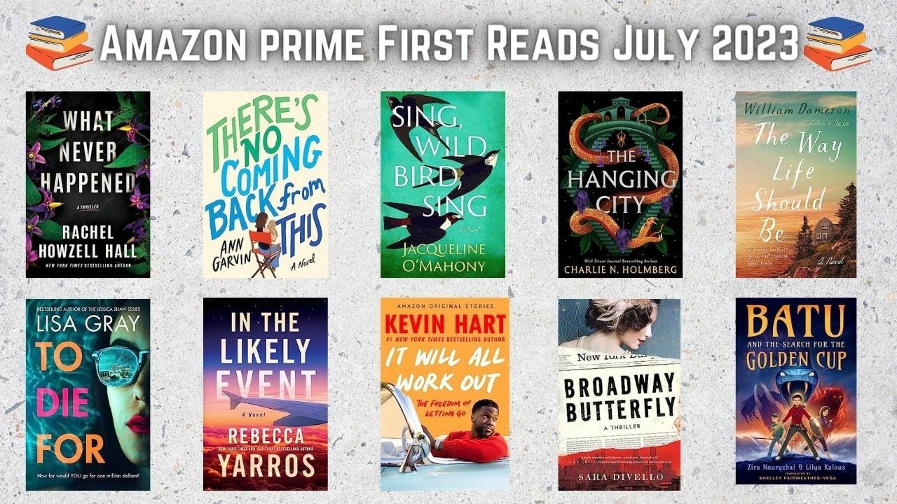 Amazon First Reads July 2023