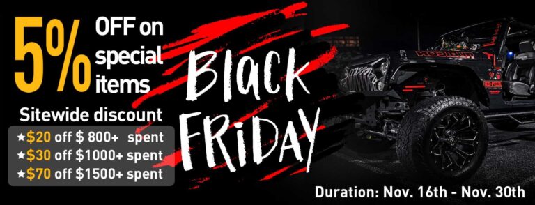 Black Friday Revival: Unleash Your Pickup’s Potential with Exclusive Hooke Road Truck Parts And Accessories!