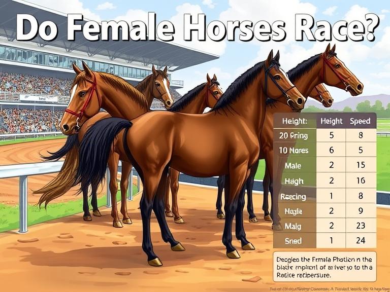 Do Female Horses Race? Exploring the Role of Mares and Fillies in Horse Racing