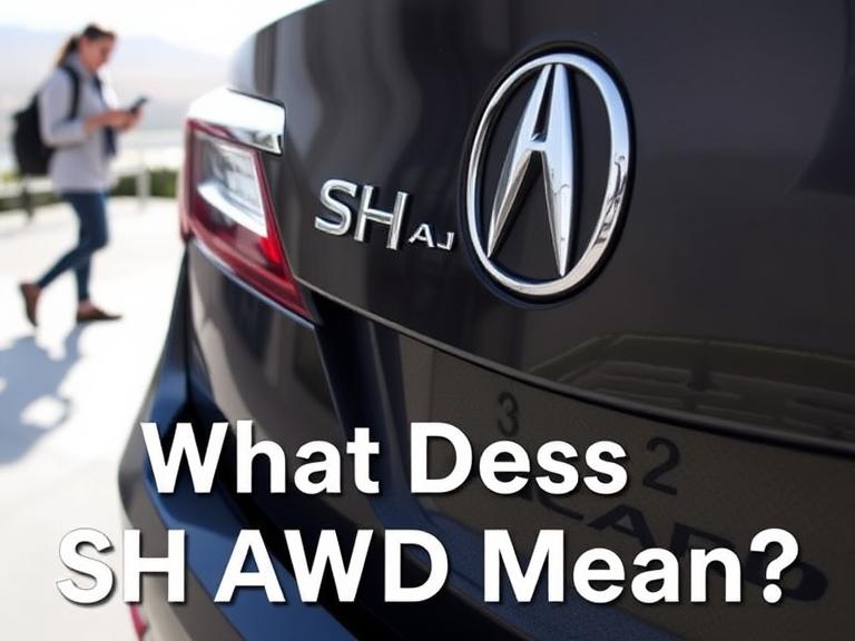 What Does SH AWD Mean? Understanding Acura’s Advanced All-Wheel Drive System