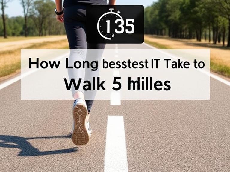 How Long Does It Take to Walk 5 Miles?