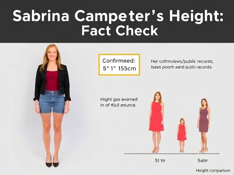 How Tall is Sabrina Carpenter? A Complete Guide to Her Height, Career, and Public Image