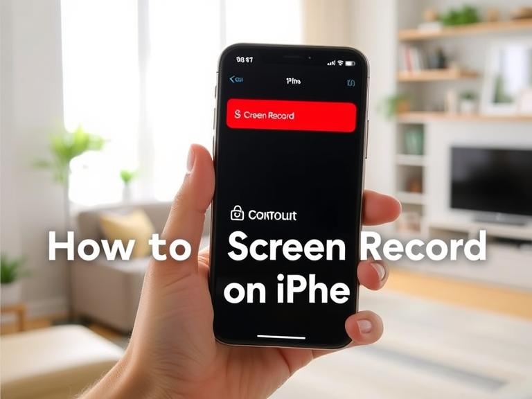 How to Screen Record on iPhone: A Complete Guide