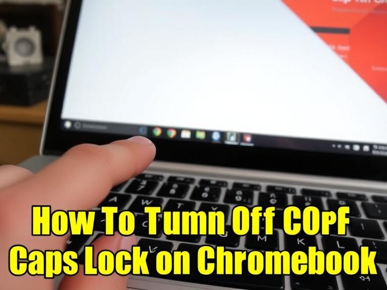 How to Turn Off Caps Lock on Chromebook