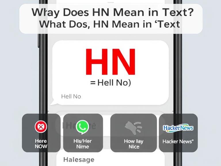 What Does HN Mean in Text? A Complete Guide