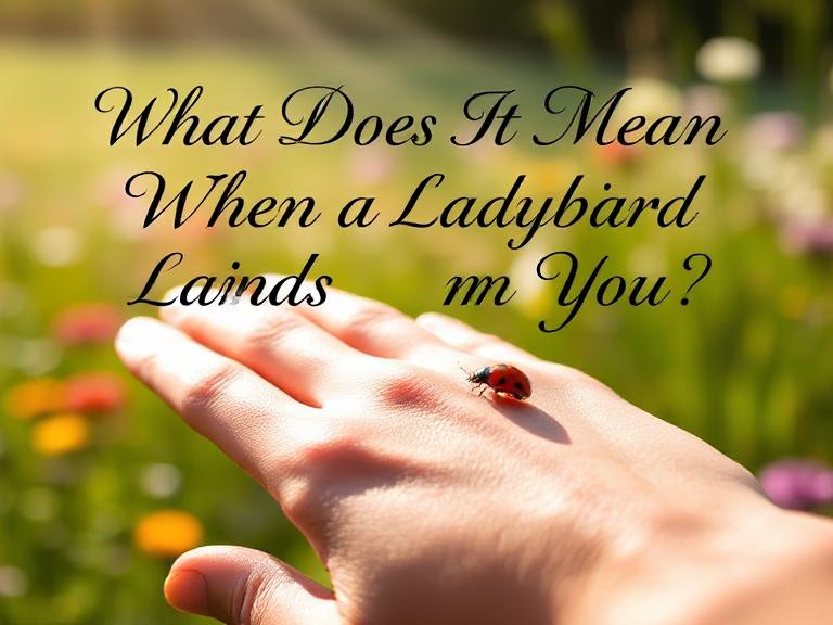 What Does It Mean When a Ladybird Lands on You? Exploring the Symbolism and Science