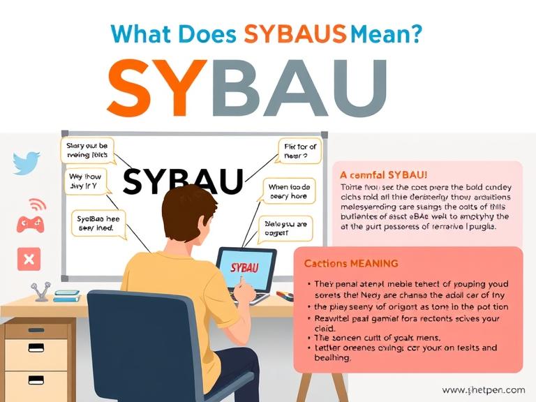 What Does SYBAU Mean? Understanding the Slang
