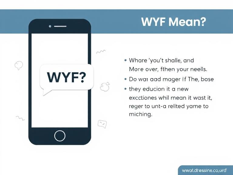 What Does WYF Mean? A Complete Guide