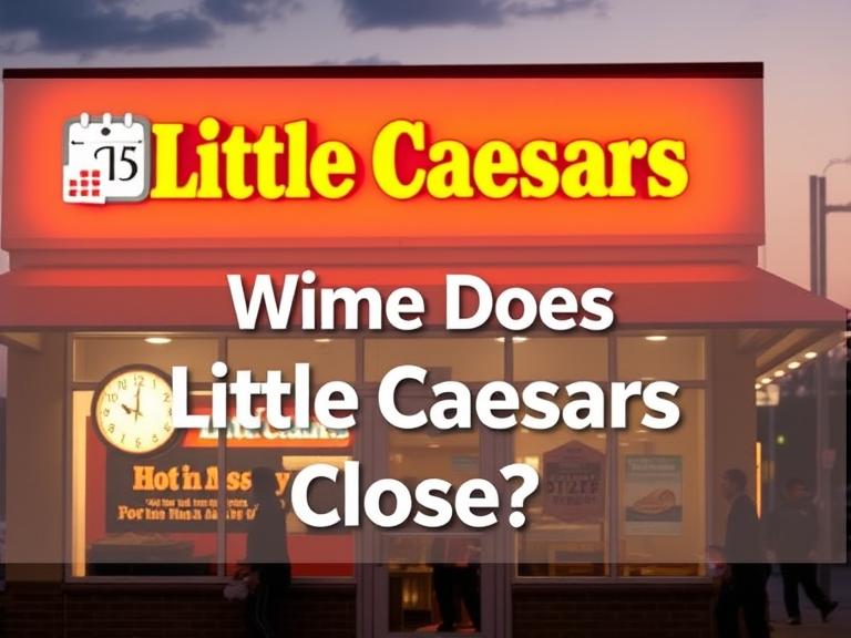 What Time Does Little Caesars Close? A Complete Guide to Store Hours and Location Information