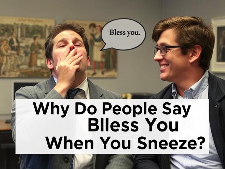 Why Do People Say Bless You When You Sneeze?