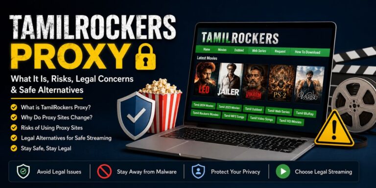 TamilRockers Proxy: What It Is, Risks, Legal Concerns, and Safe Alternatives