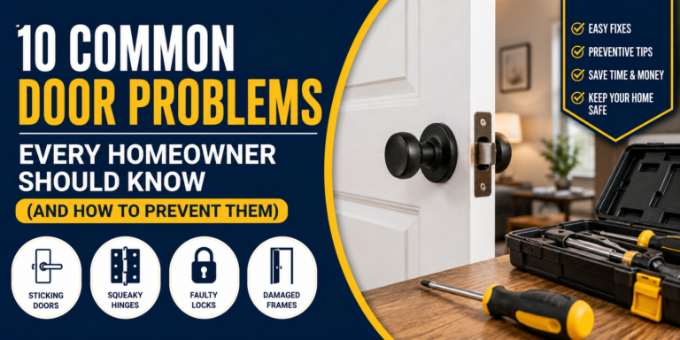 10 Common Door Problems Every Homeowner Should Know (And How to Prevent Them) 10 Common Door Problems Every Homeowner Should Know (And How to Prevent Them)