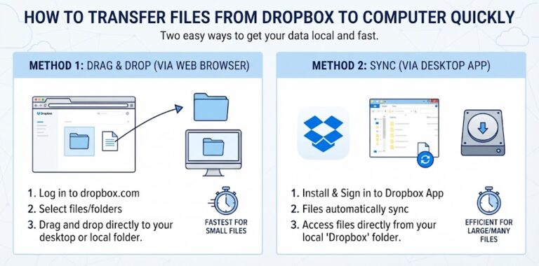 How to Transfer Files from Dropbox to Computer Quickly How to Transfer Files from Dropbox to Computer Quickly