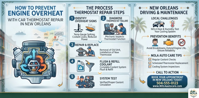 How to Prevent Engine Overheat with Car Thermostat Repair in New Orleans
