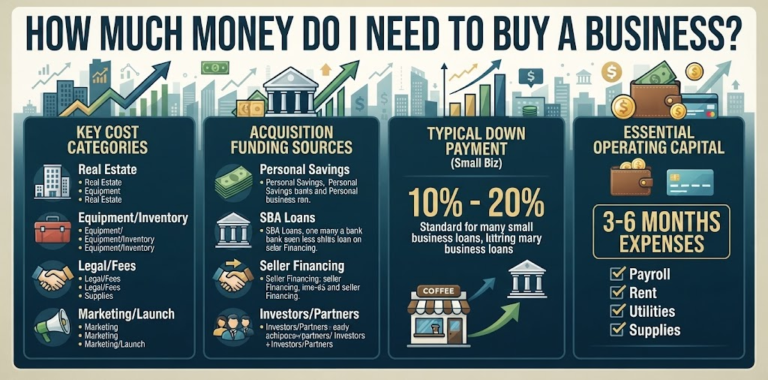 How Much Money Do I Need to Buy a Business? How Much Money Do I Need to Buy a Business?