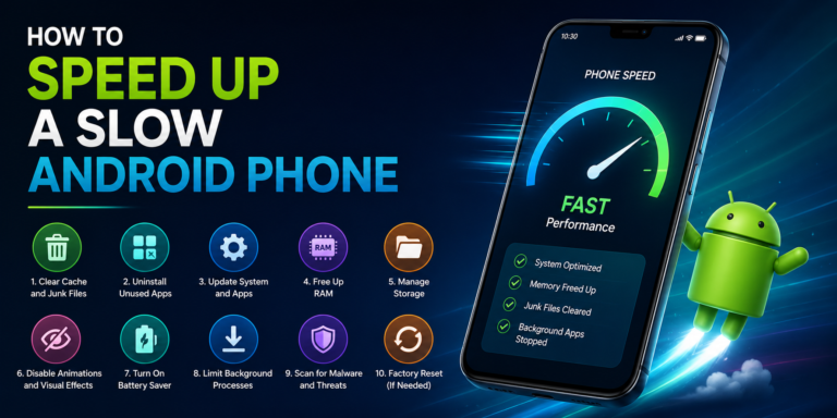 How to Speed Up a Slow Android Phone