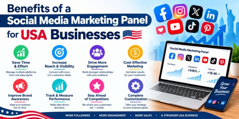 Benefits of a Social Media Marketing Panel for USA Businesses