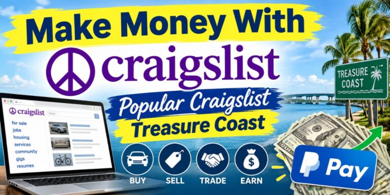 Make Money With Popular Craigslist Treasure Coast: Local Flipping & Side Gigs