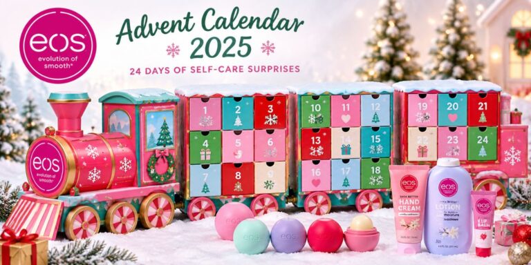 EOS Advent Calendar 2025 Train: What to Know About the Festive Beauty Calendar