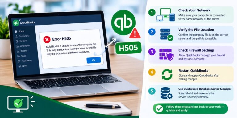 Fixing QuickBooks Error H505 (Quick and Simple)