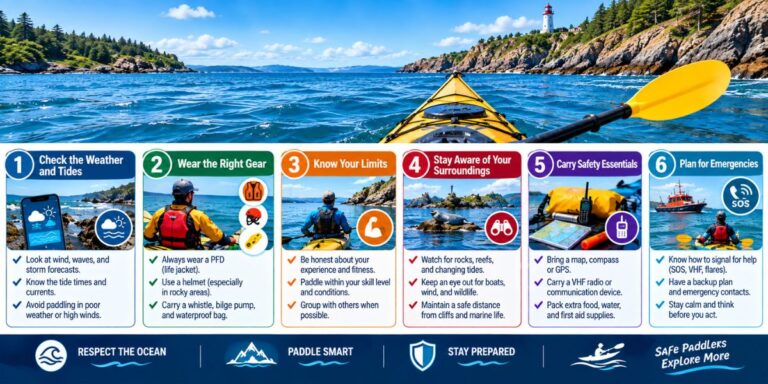 Sea Kayaking Safety Tips for Coastal Paddling You Shouldn’t Skip