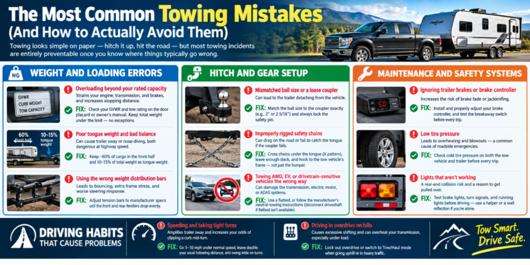 The Most Common Towing Mistakes (And How to Actually Avoid Them) The Most Common Towing Mistakes (And How to Actually Avoid Them)