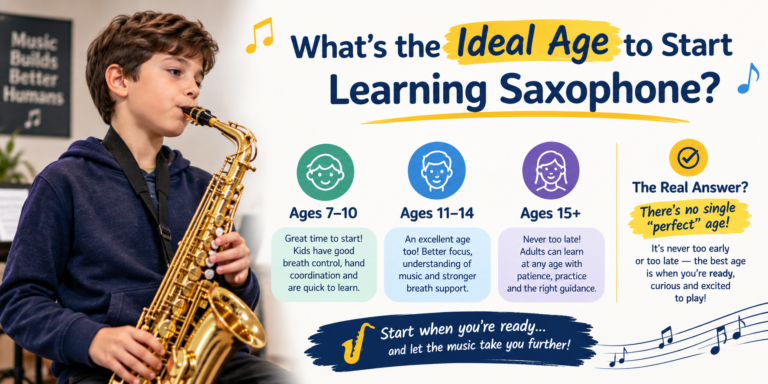 What’s the Ideal Age to Start Learning Saxophone?