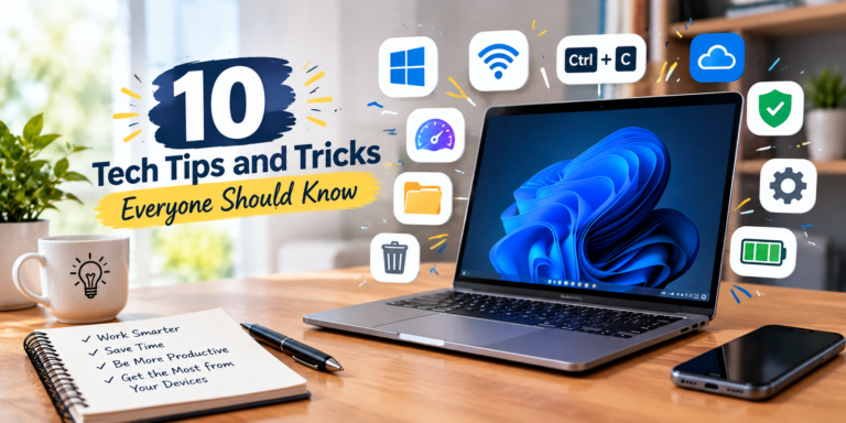 10 Tech Tips and Tricks Everyone Should Know