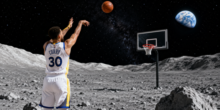 Steph Curry Shooting From the Moon: Could the NBA Superstar Really Make the Shot?