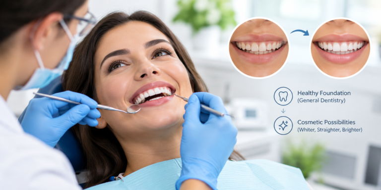 Why General Dentistry Is The Gateway To Cosmetic Treatments Why General Dentistry Is The Gateway To Cosmetic Treatments